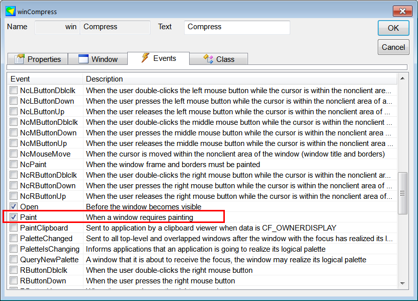CompressPaintEvent