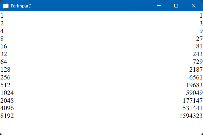 ParImparD