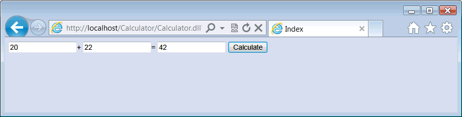 CalculatorWebRun