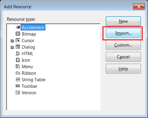 ImportResource