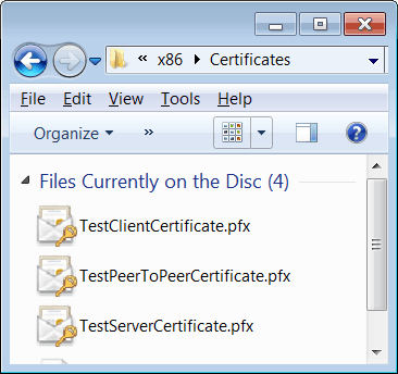 Certificates