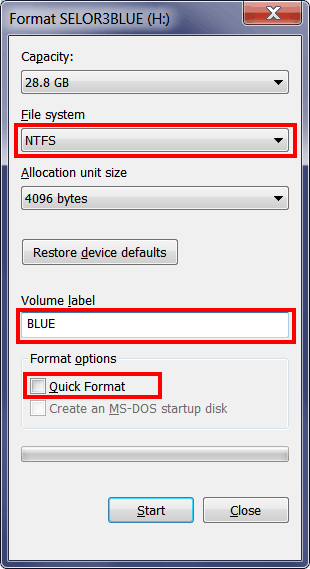 UsbFormatting