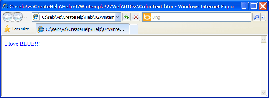 ColorTextE