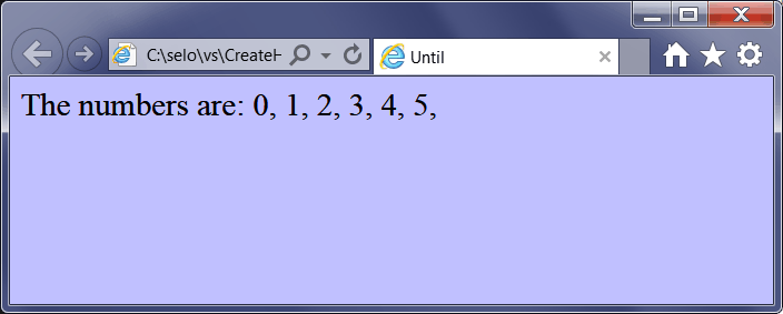 UntilRun