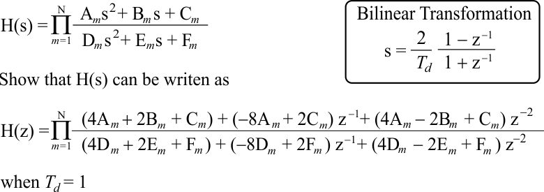 BilinearTransformation